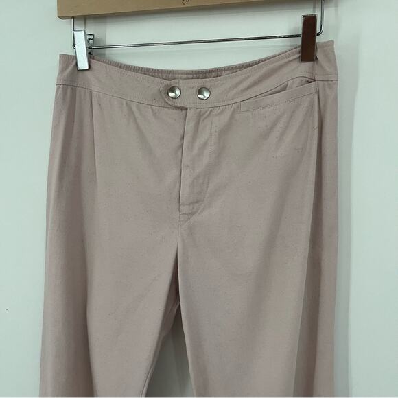 Isabel Marant 38 US6 skinny trousers pink cropped light lilac 0201 - Picture 5 of 16